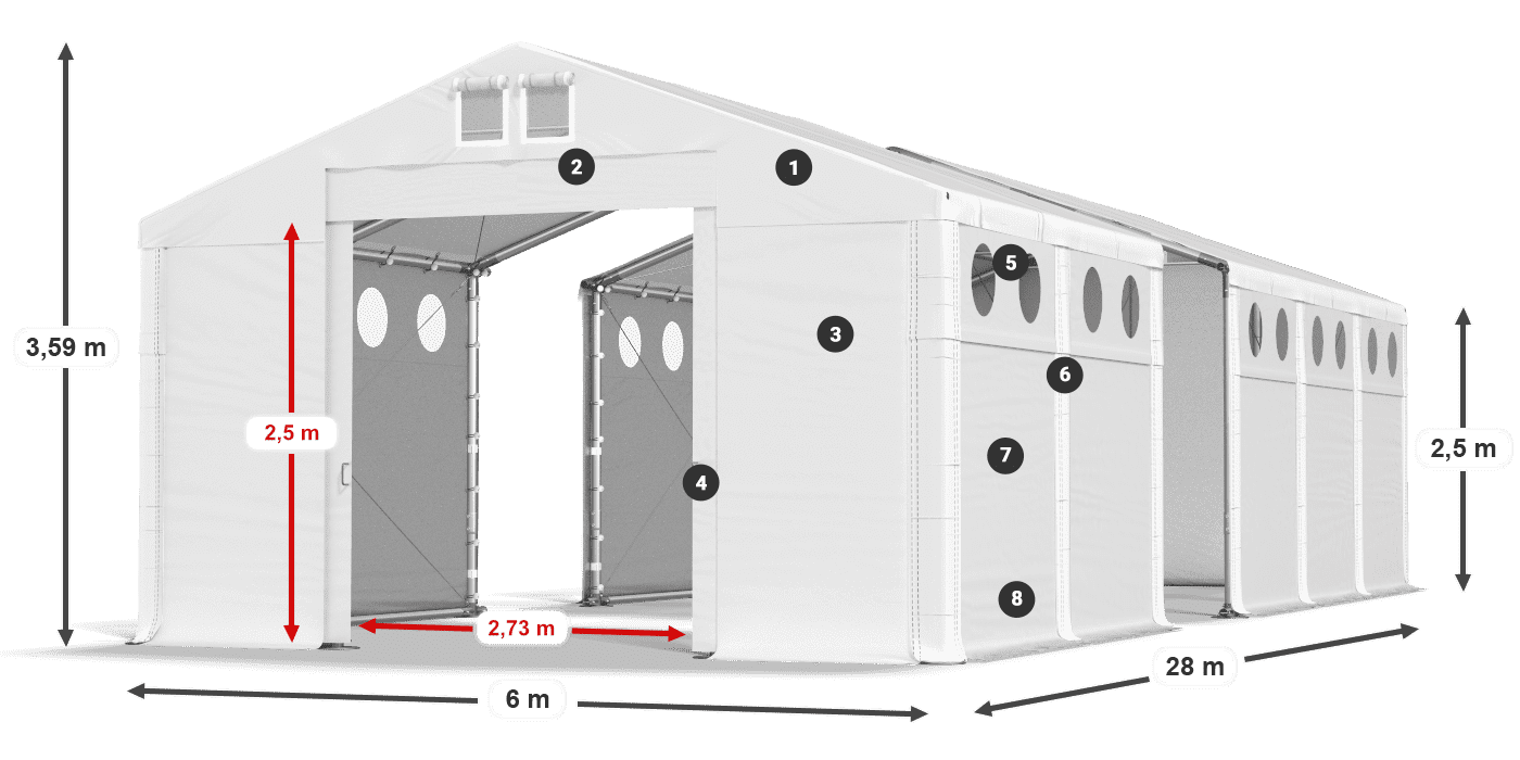 MFRO 620 PVC leggenda 2.5m