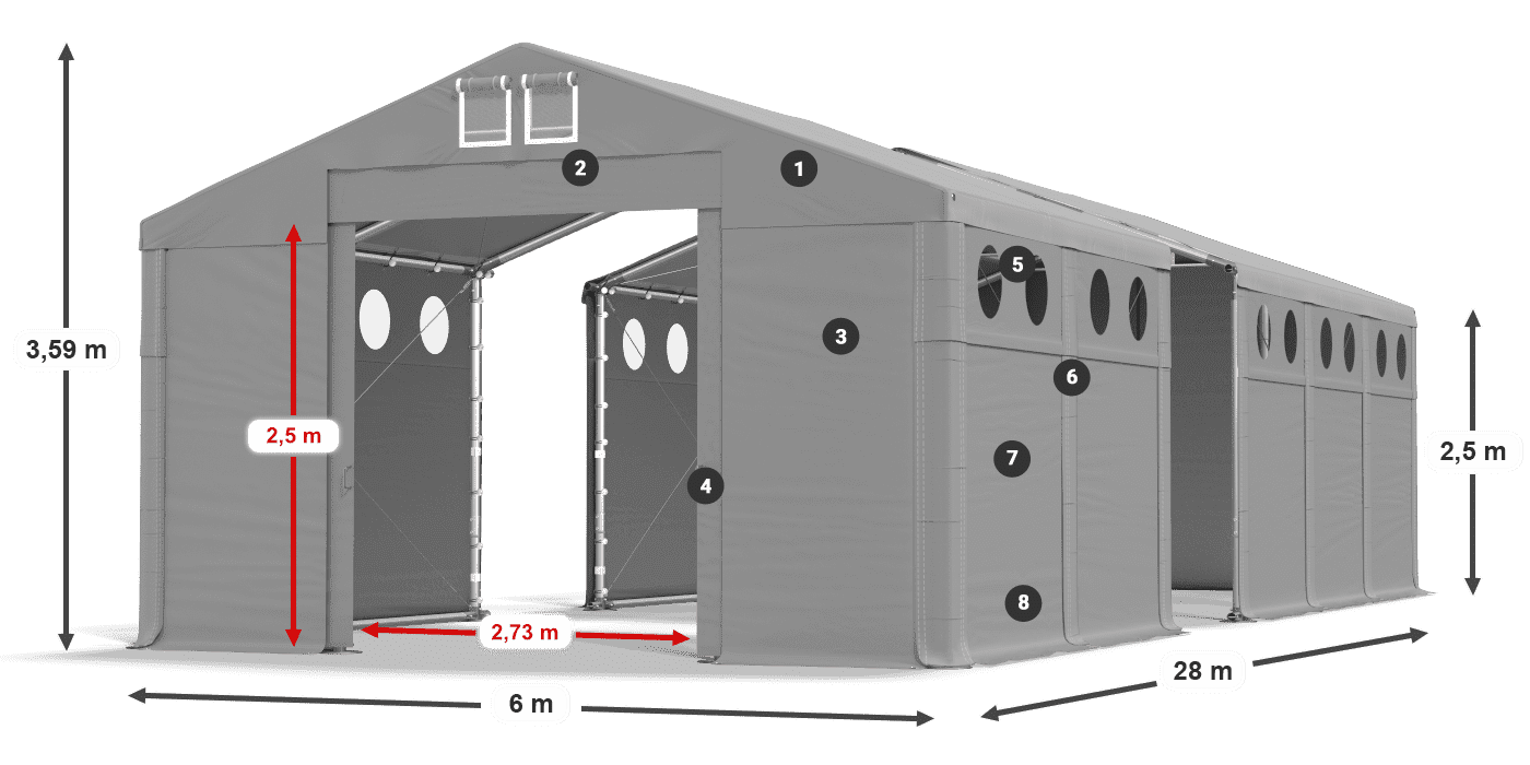 MFRO 620 PVC leggenda 2.5m
