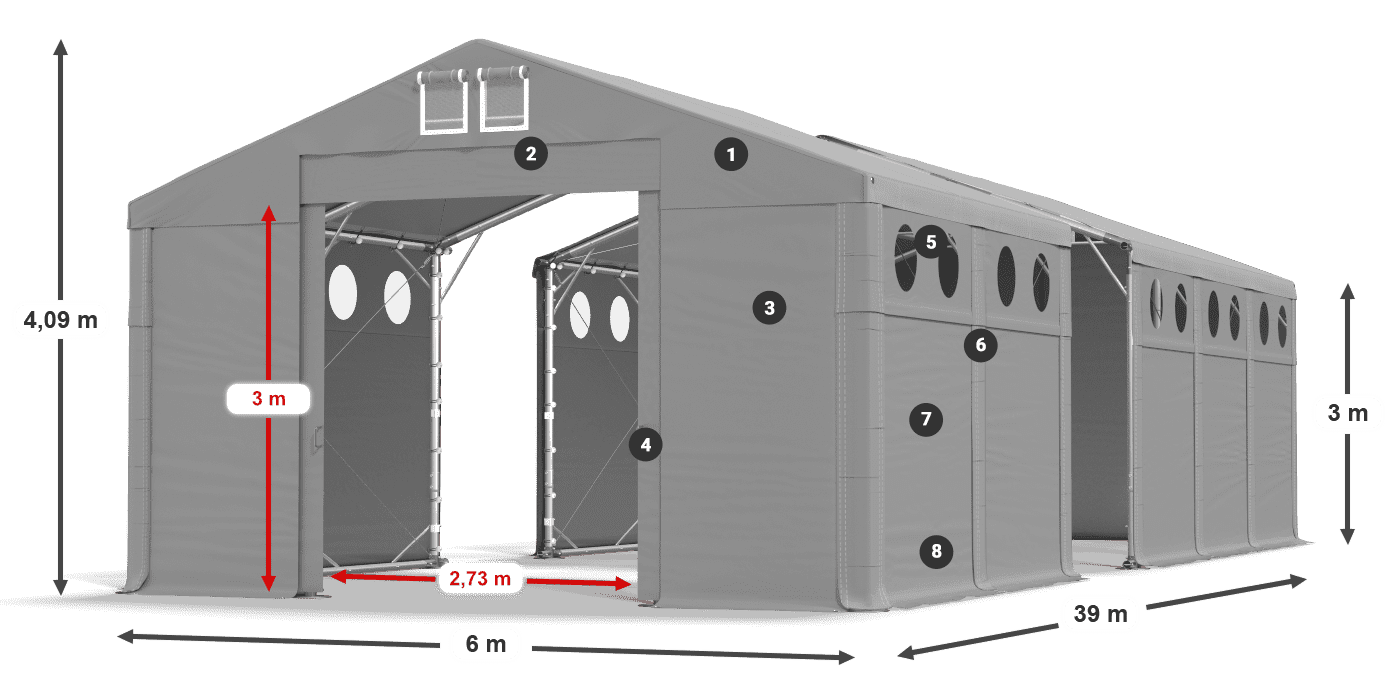 MFRO 620 PVC leggenda 3m