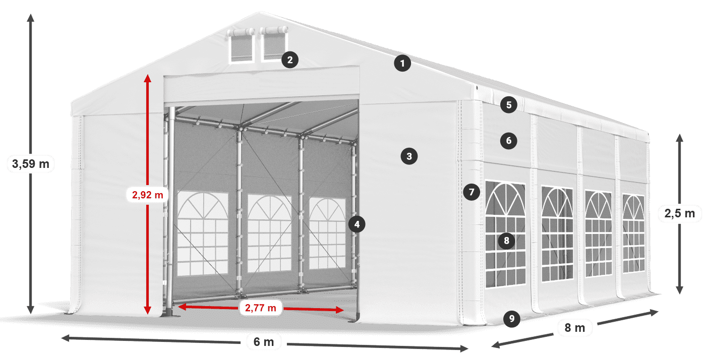 IMS 580 PVC leggenda 2.5m