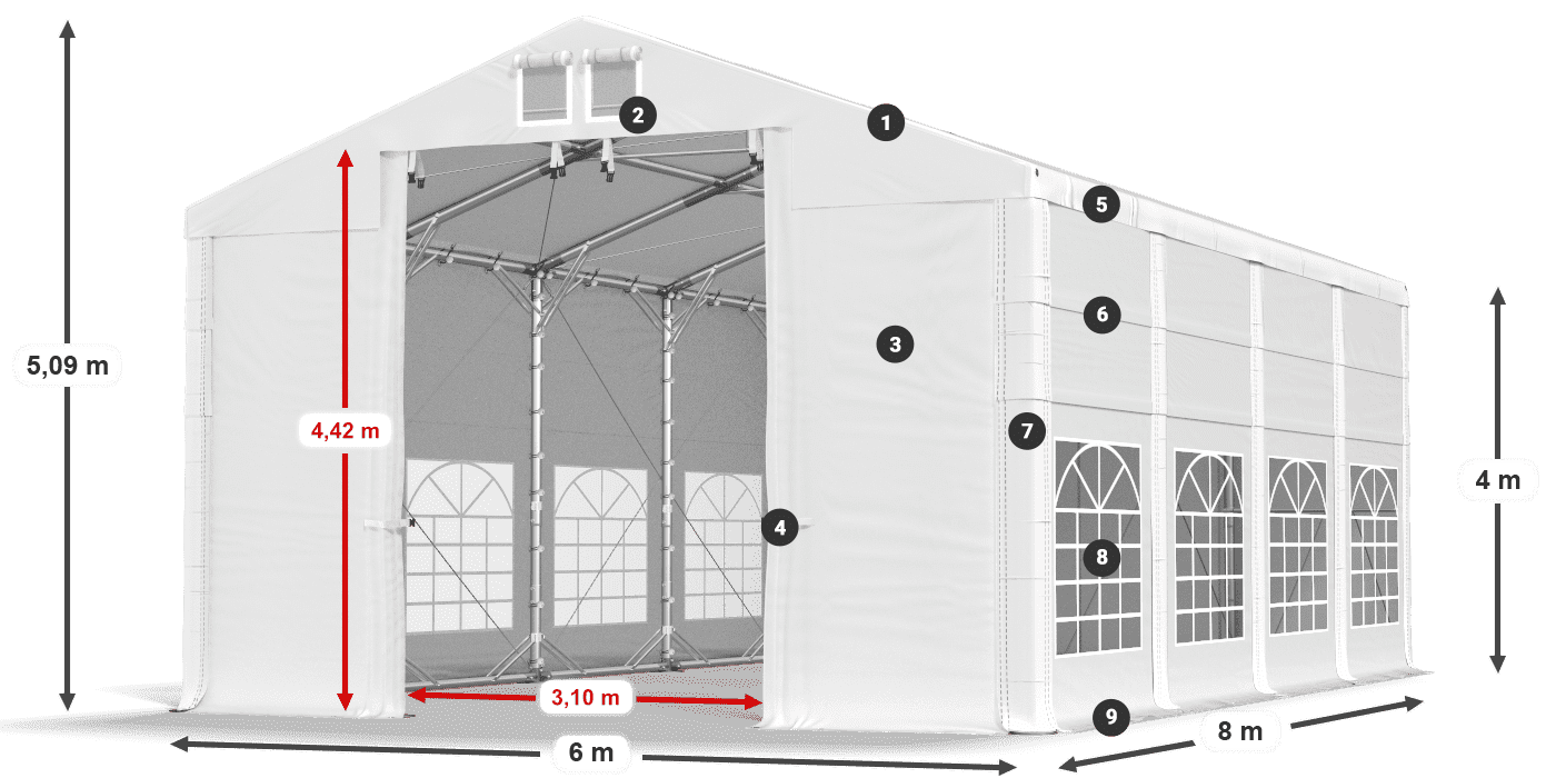 IFR 620 PVC leggenda 4m
