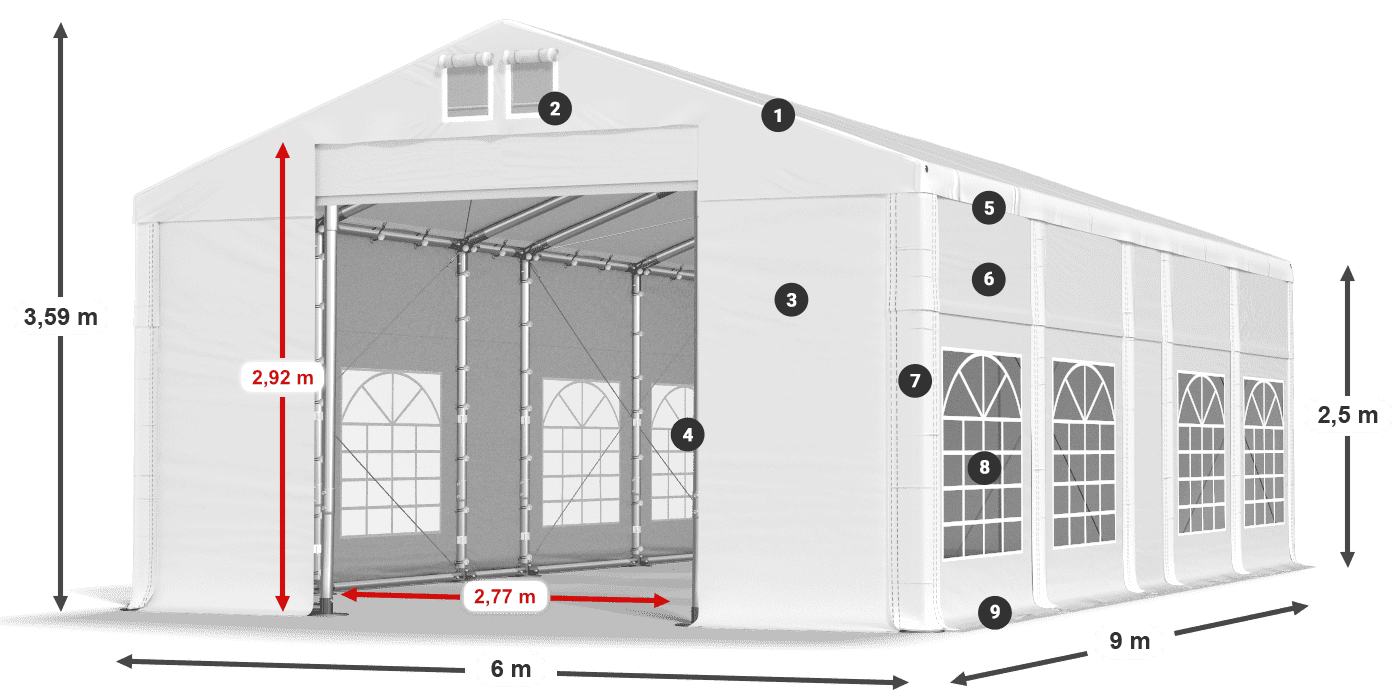 IFR 620 PVC leggenda 2.5m