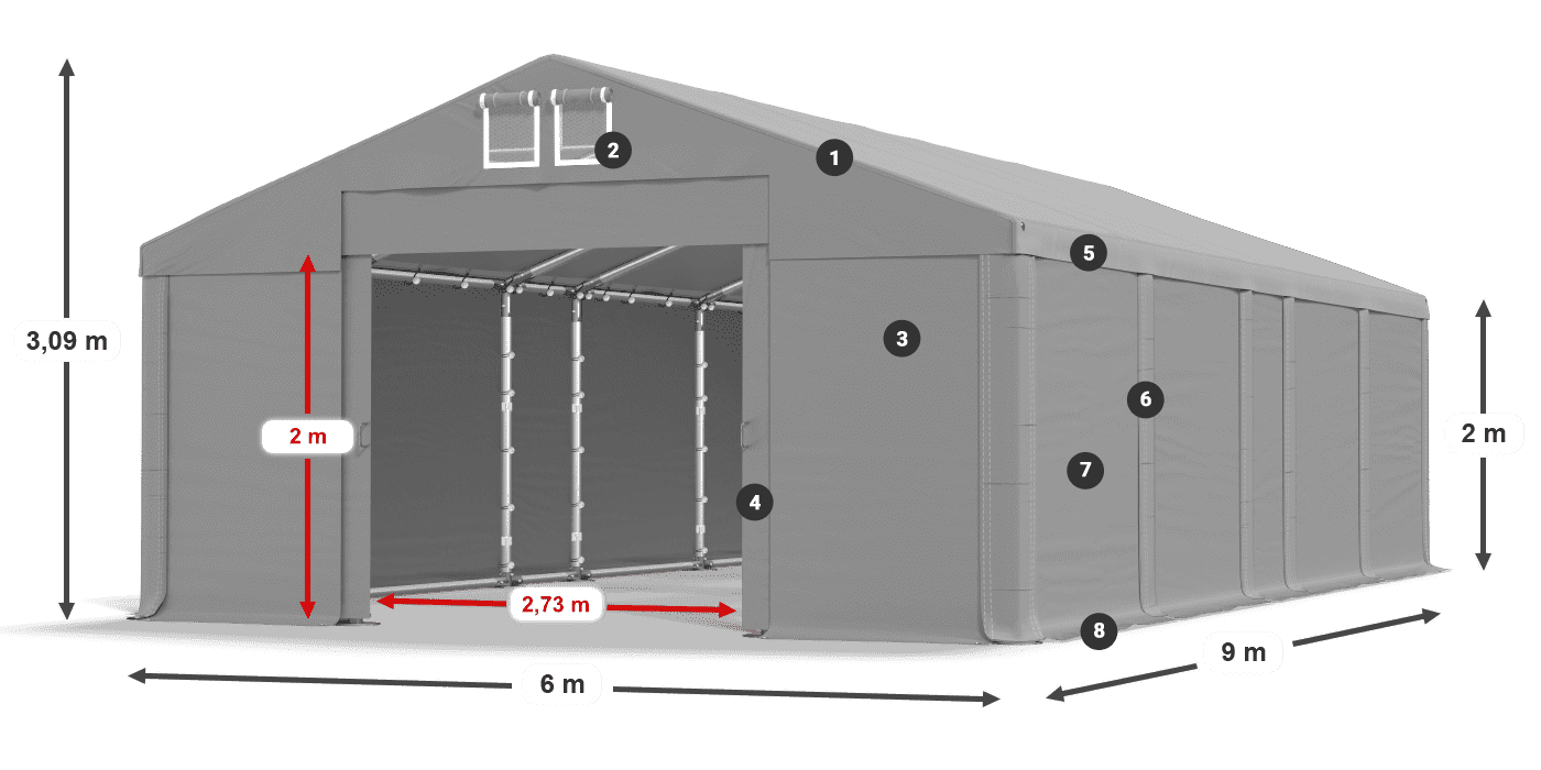 MFR 620 PVC leggenda 2m