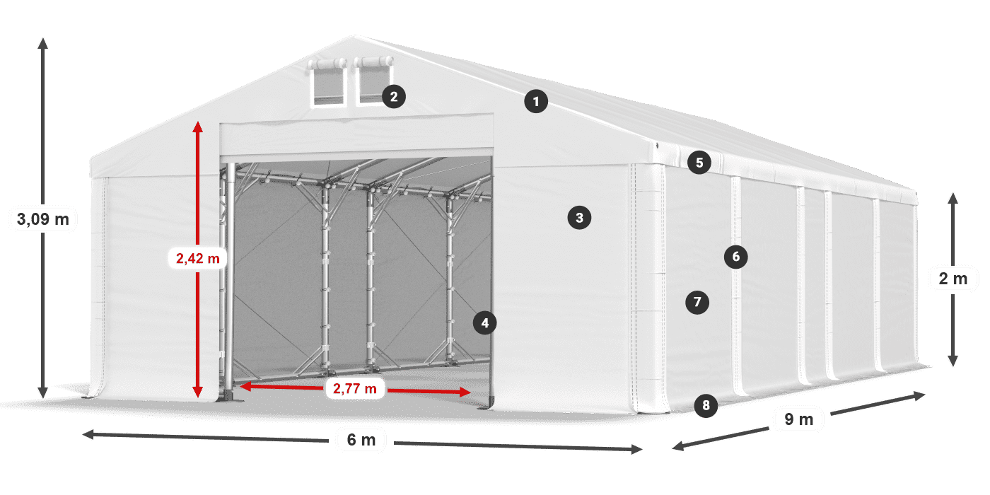 MMS 580 PVC leggenda 2m
