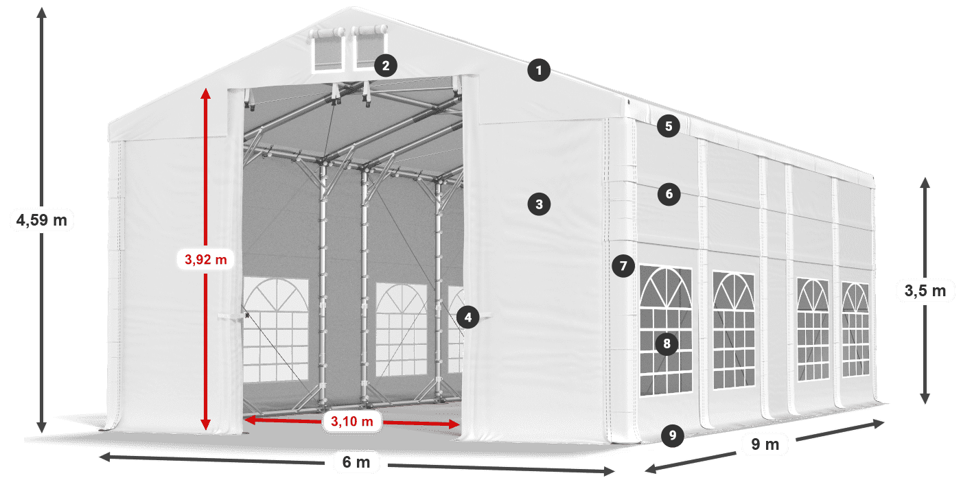IFR 620 PVC leggenda 3,5m