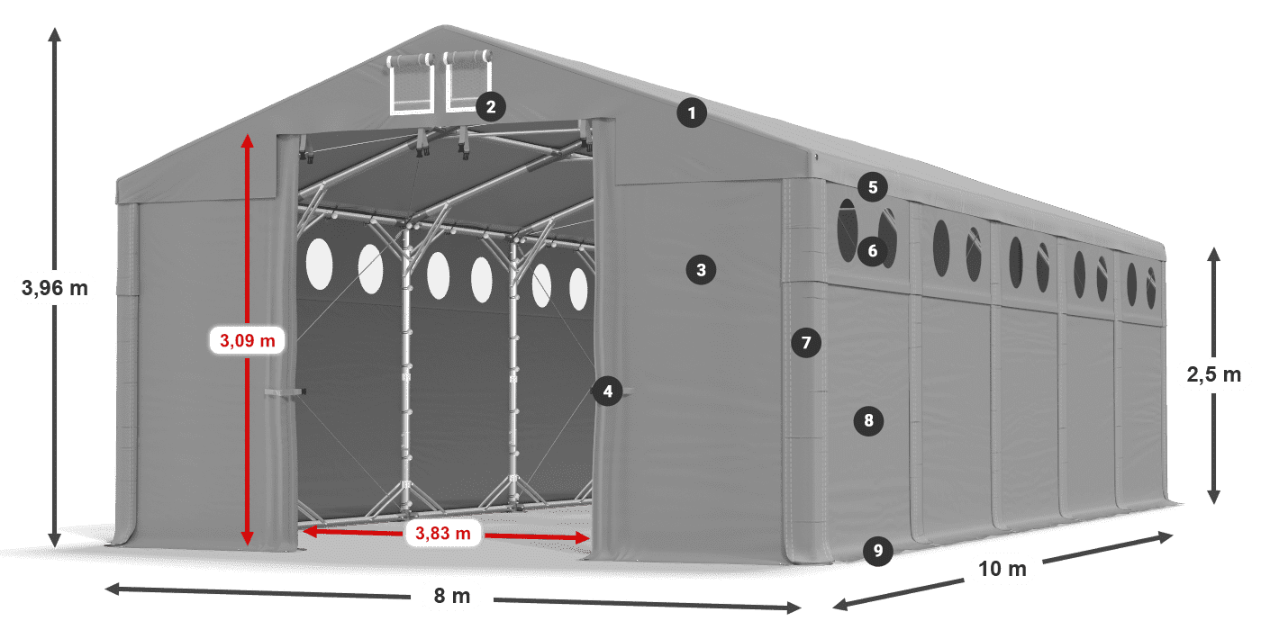 MSDO 5. PVC leggenda 2.5m