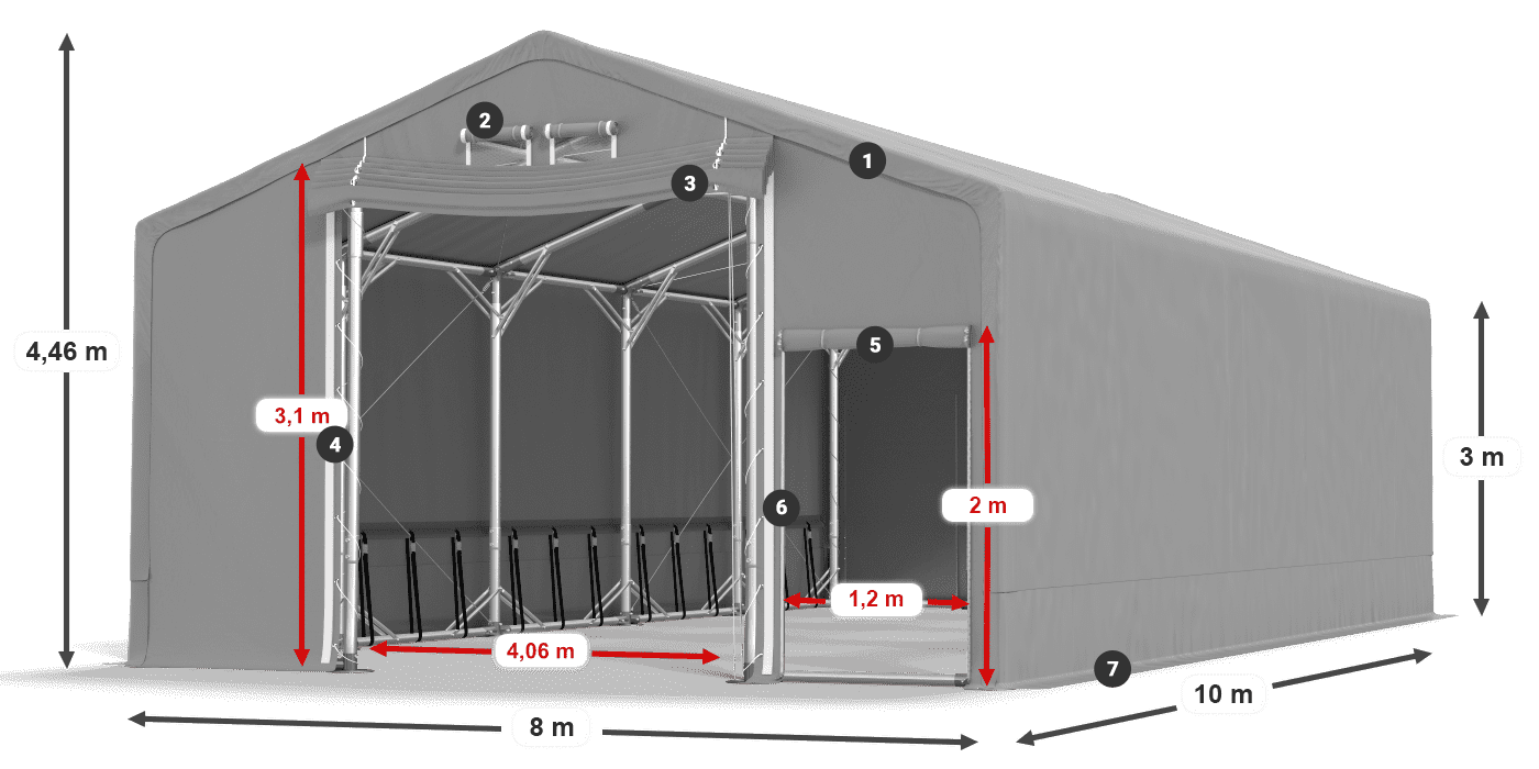 SFR 600 PVC leggenda