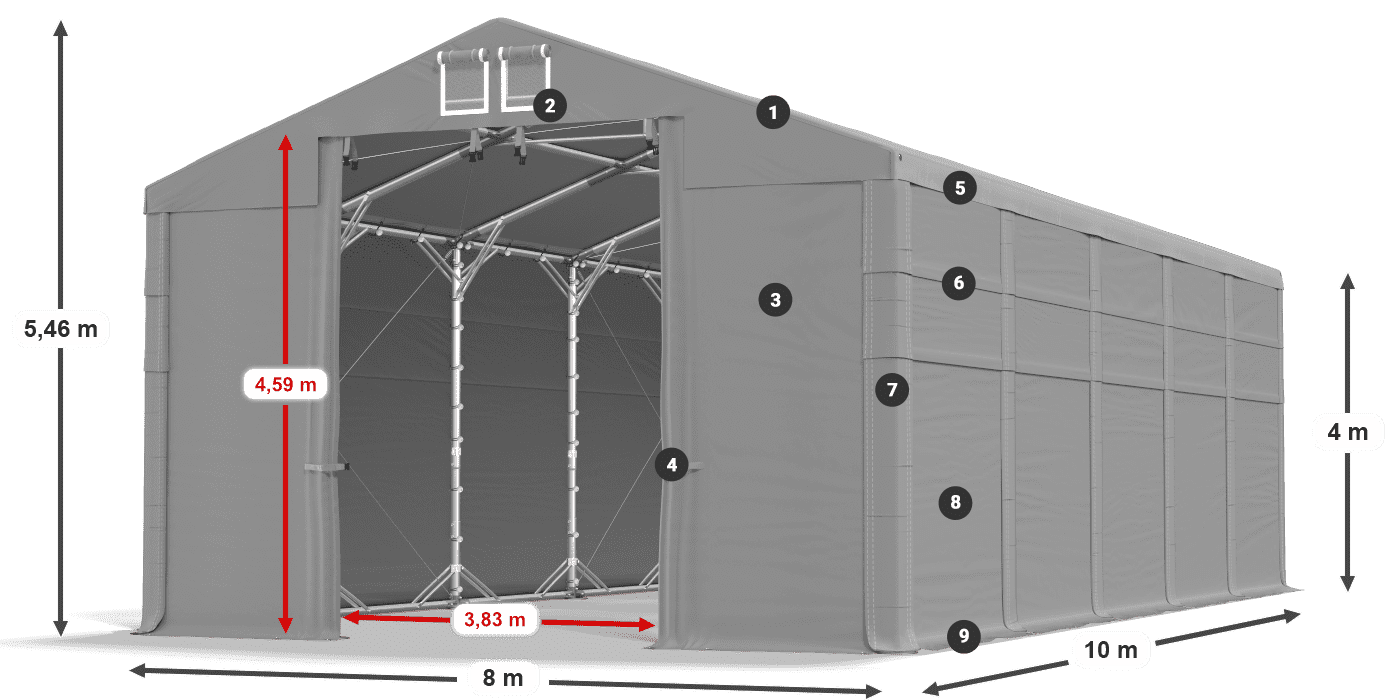 MFR 620 PVC leggenda 4m