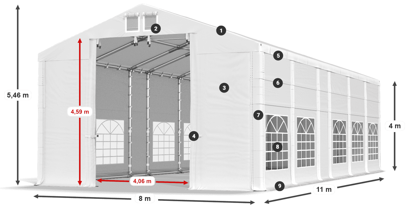 IFR 620 PVC leggenda 4m