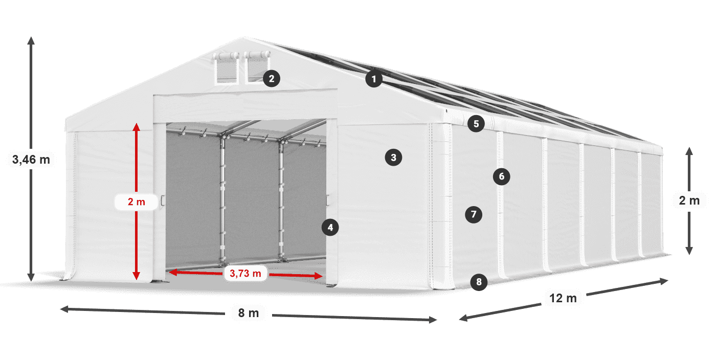 MMST 580 PVC leggenda 2m