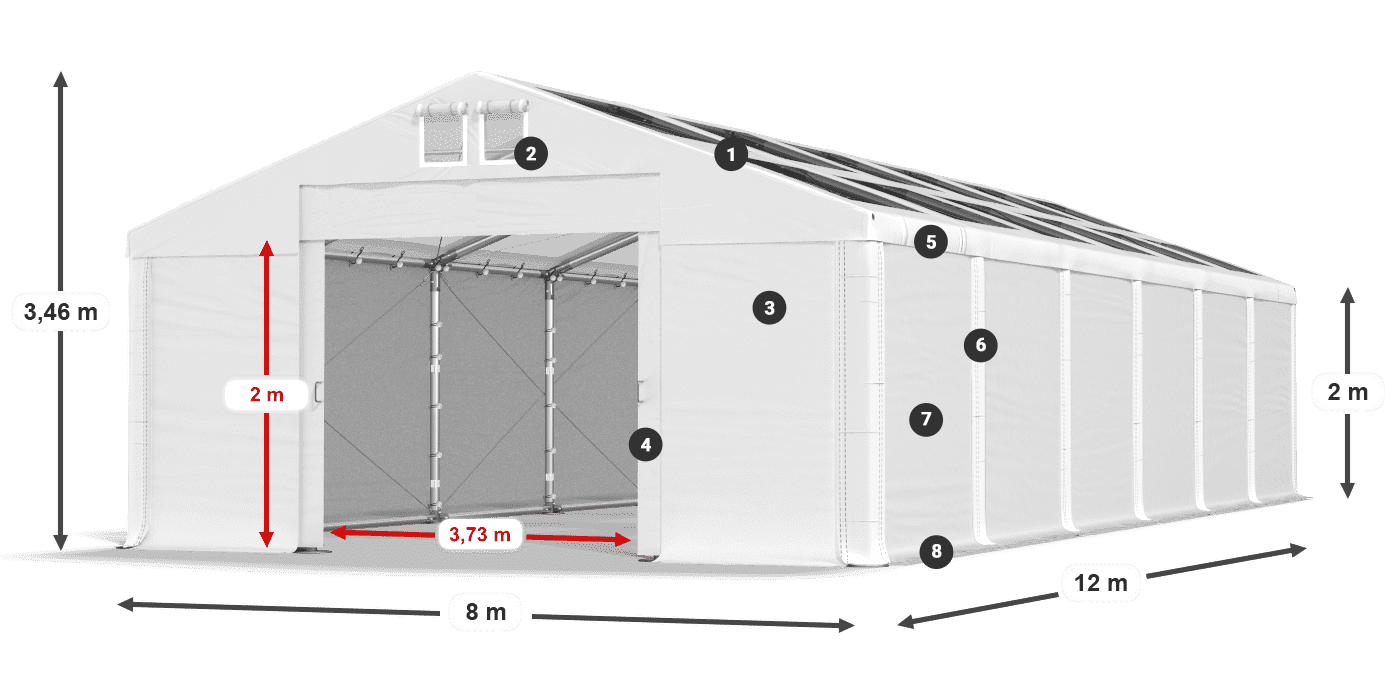 MMST 580 PVC leggenda 2m
