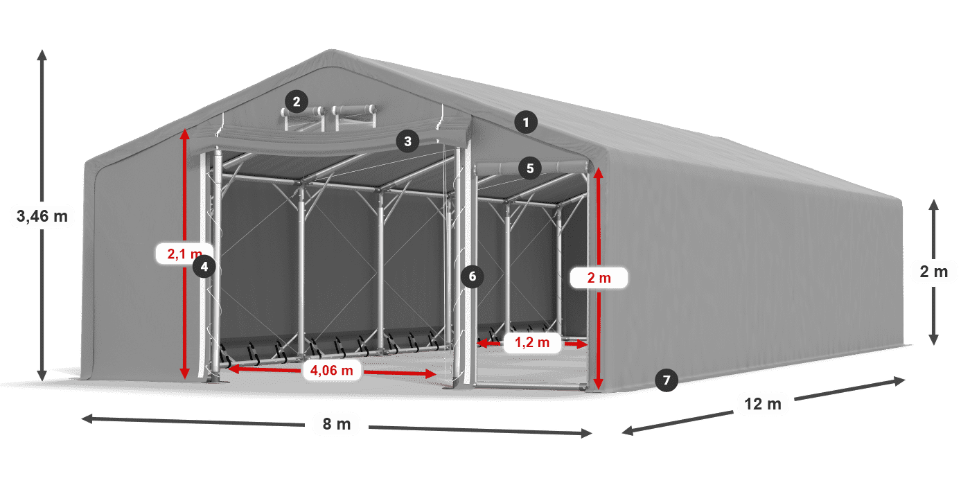 SFR 600 PVC leggenda
