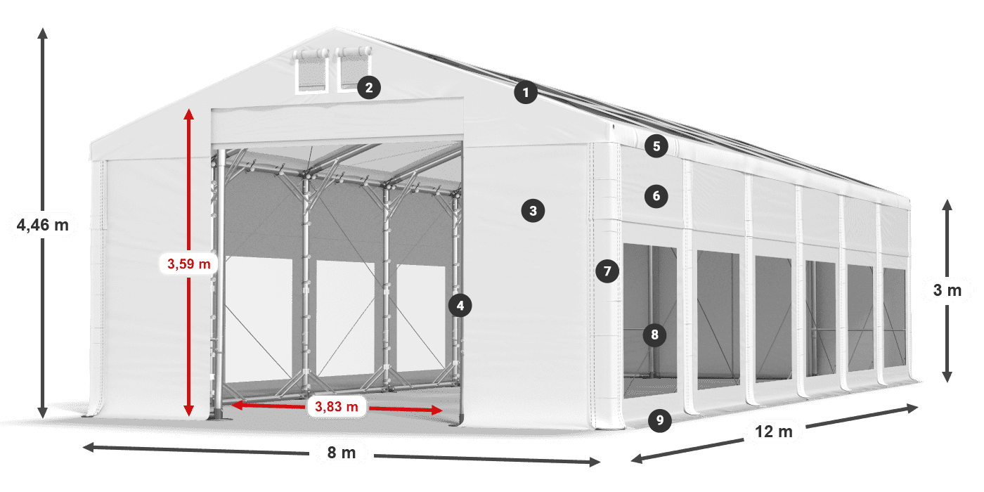 IMST 580 PVC leggenda 3m