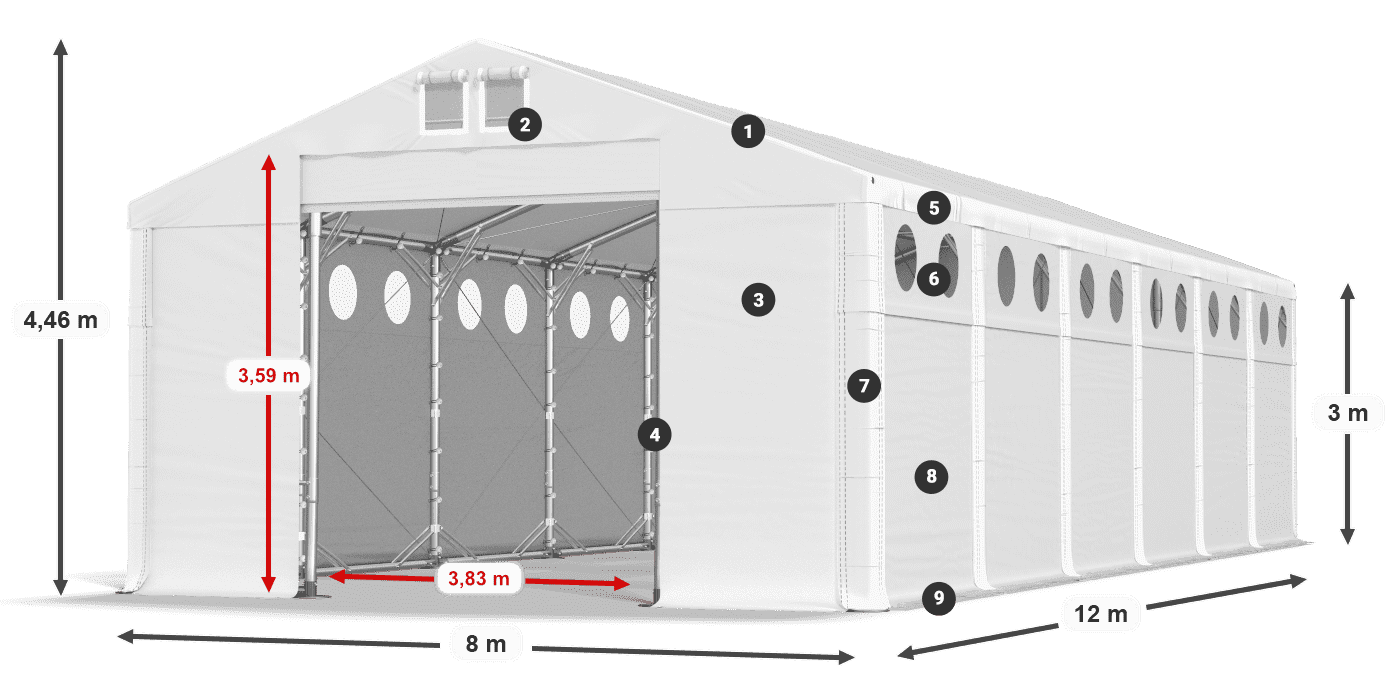 MSDO 5. PVC leggenda 3m
