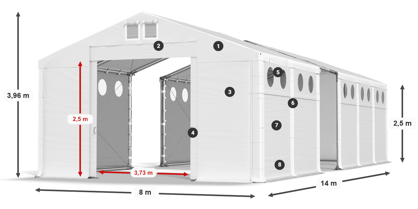 MFRO 620 PVC leggenda 2.5m