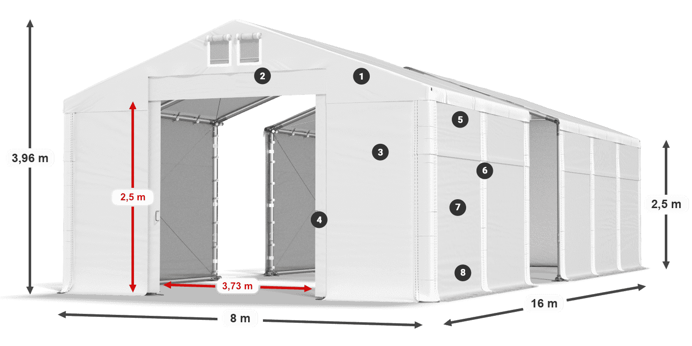 MFR 620 PVC leggenda 2,5m