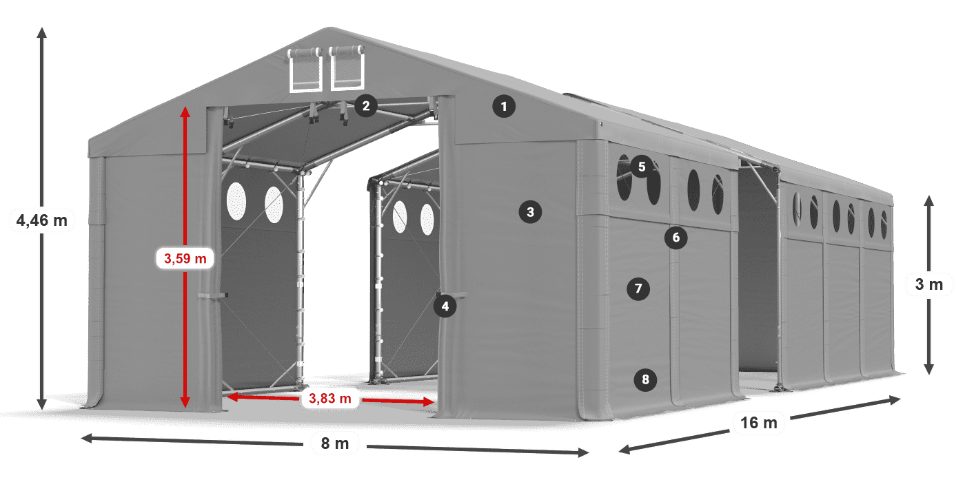 MFRO 620 PVC leggenda 3m