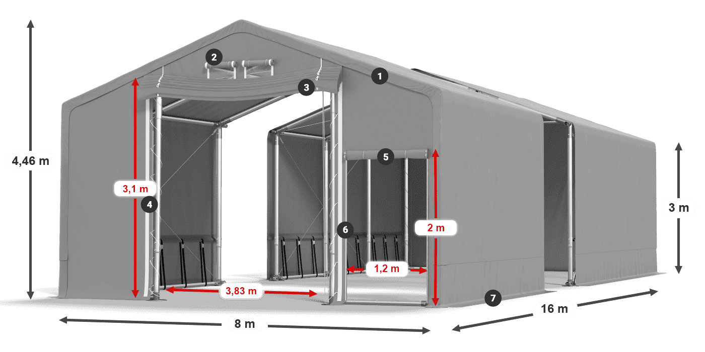 SFR 600 PVC leggenda