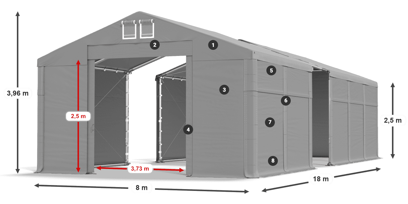 MFR 620 PVC leggenda 2,5m