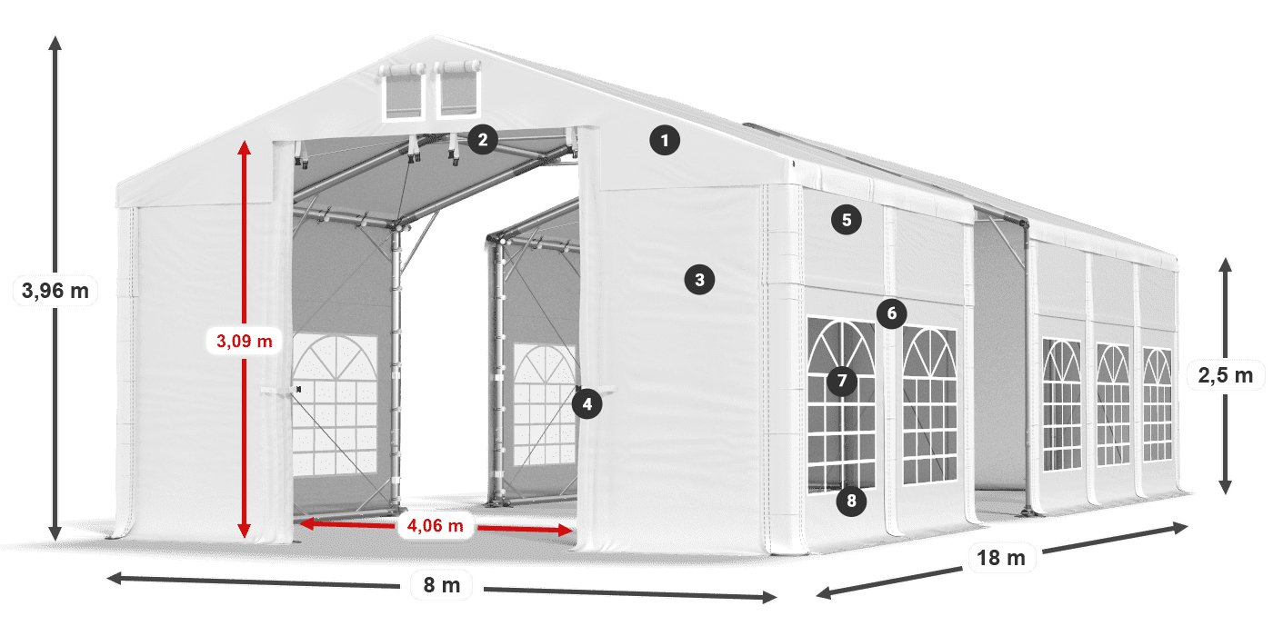 ISD 560 PVC leggenda 2,5m