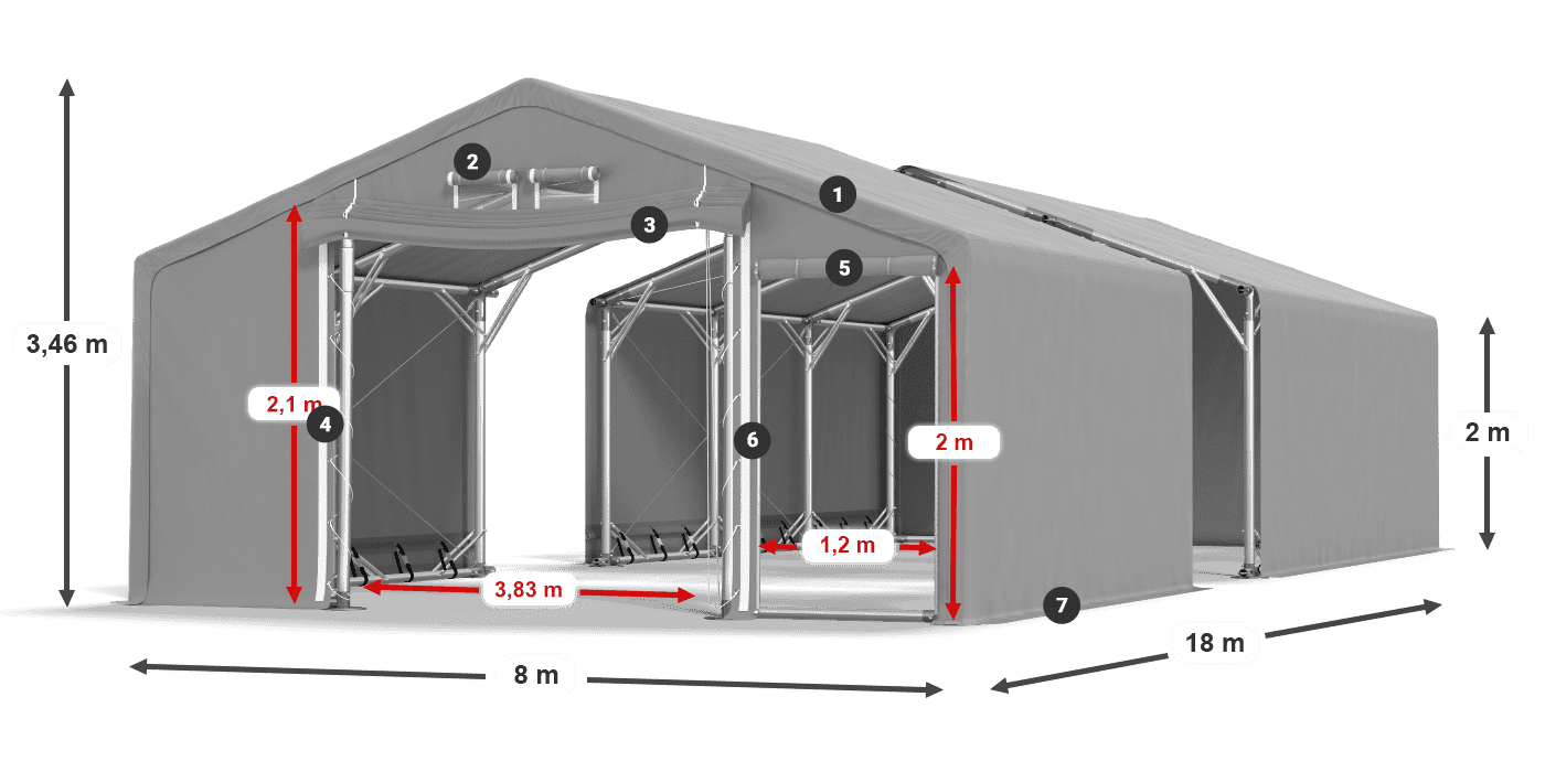 SFR 600 PVC leggenda