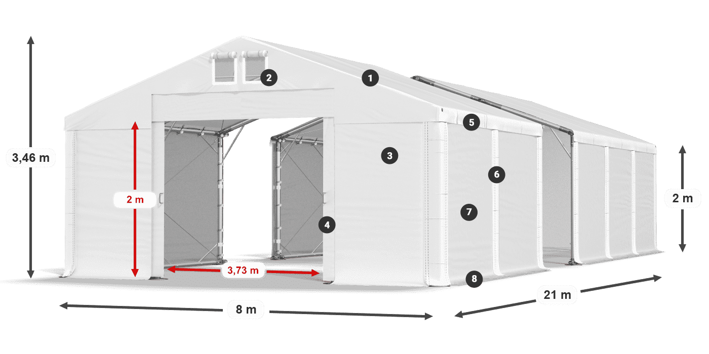 MFR 620 PVC leggenda 2m