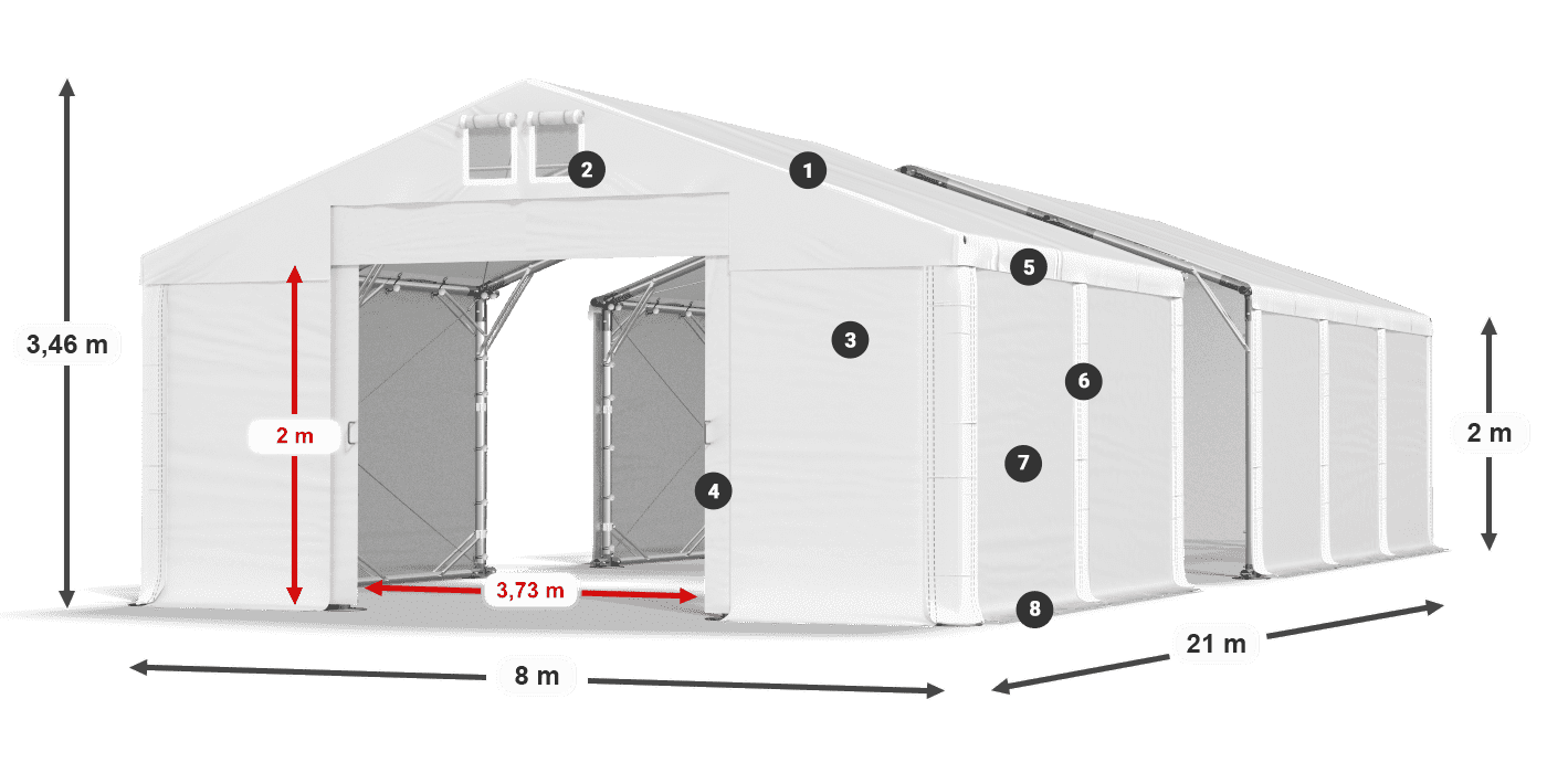 MFR 620 PVC leggenda 2m