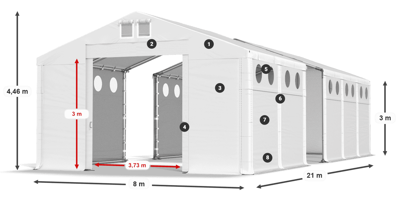 MFRO 620 PVC leggenda 3m