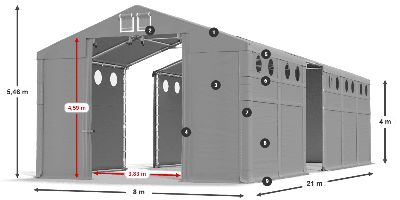 MFRO 620 PVC leggenda 4m