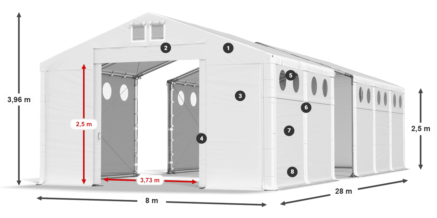 MMSO 580 PVC leggenda 2.5m