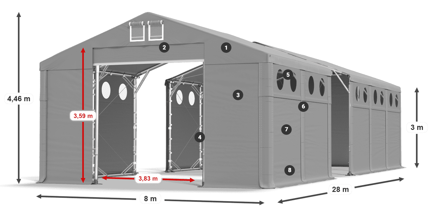 MFRO 620 PVC leggenda 3m