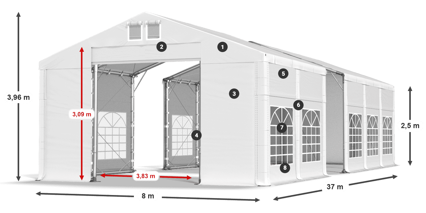 IFR 620 PVC leggenda 2.5m