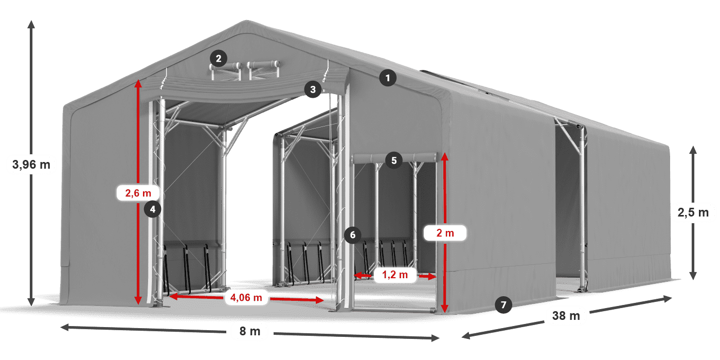 SFR 600 PVC leggenda