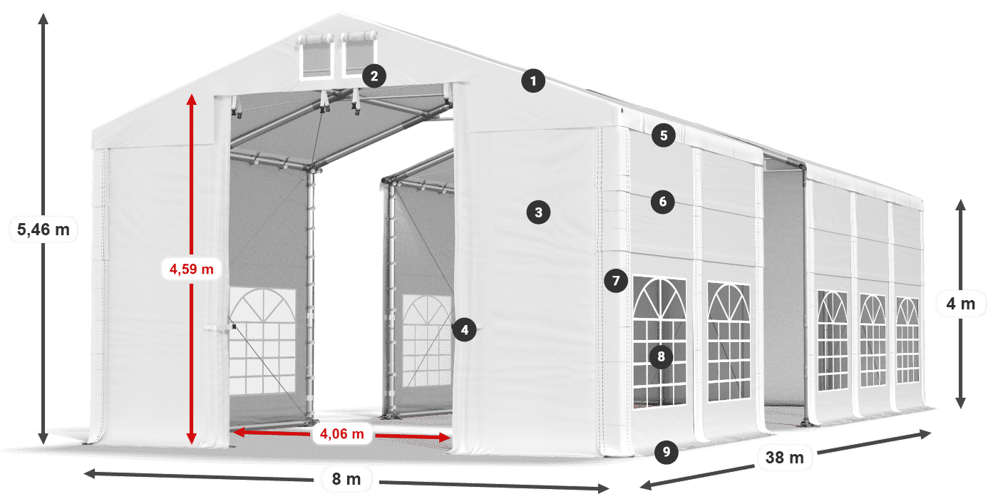 IFR 620 PVC leggenda 4m