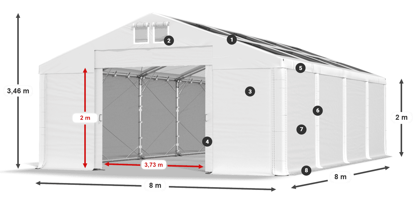 MMST 580 PVC leggenda 2m