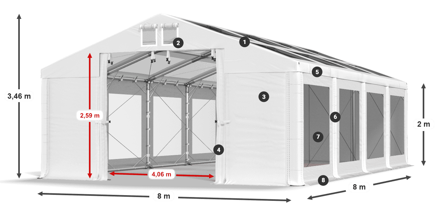 IMST 580 PVC leggenda 2m