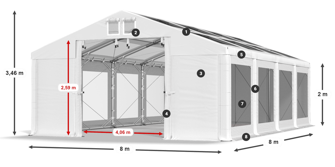 IMST 580 PVC leggenda 2m