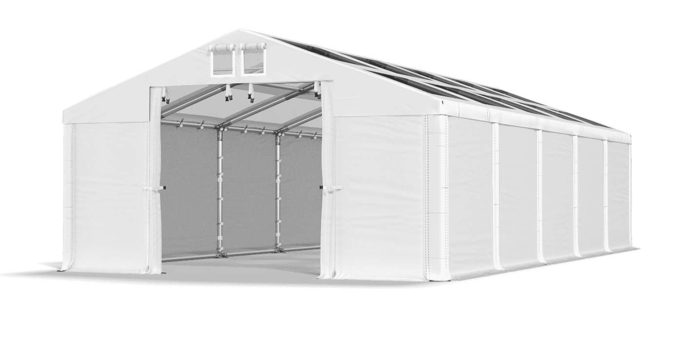 Ingresso tenda aperto