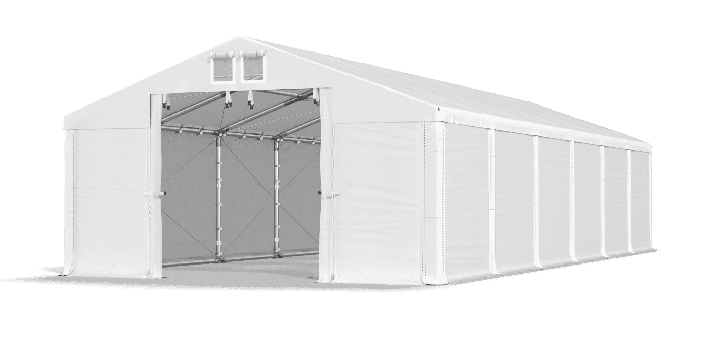 Ingresso tenda aperto
