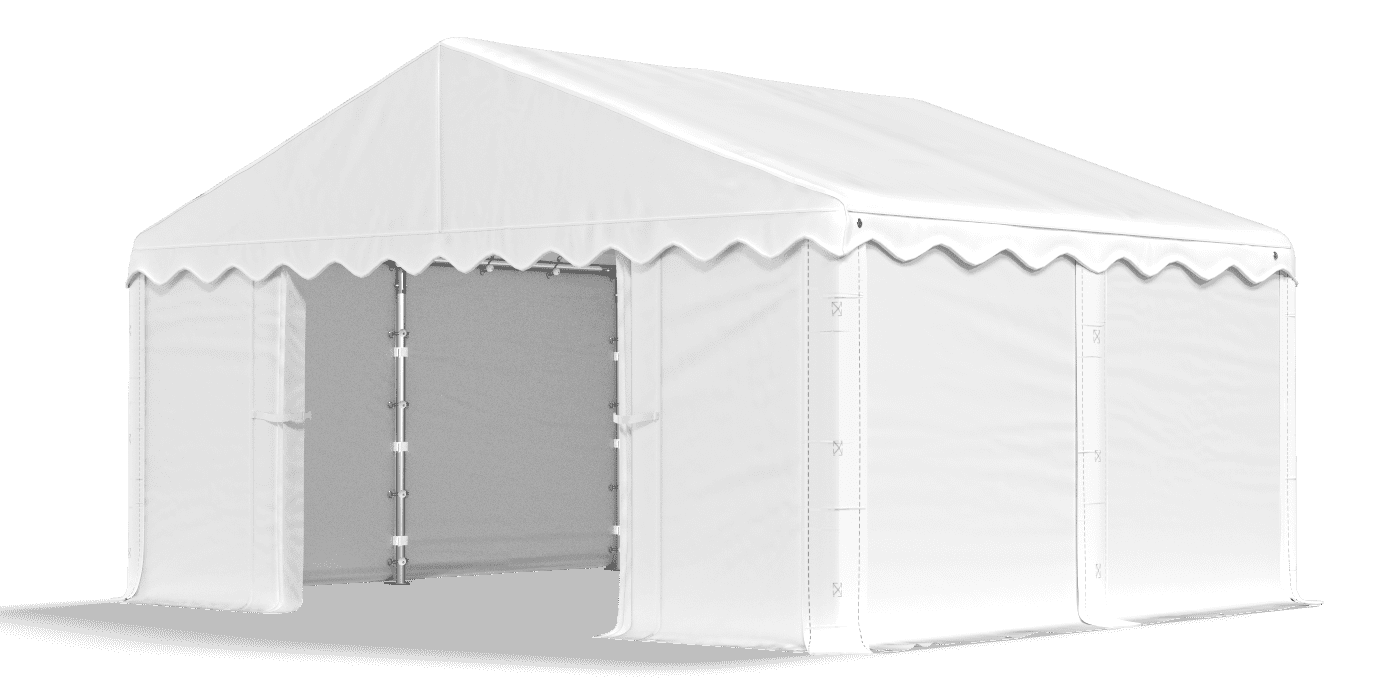 Ingresso tenda aperto