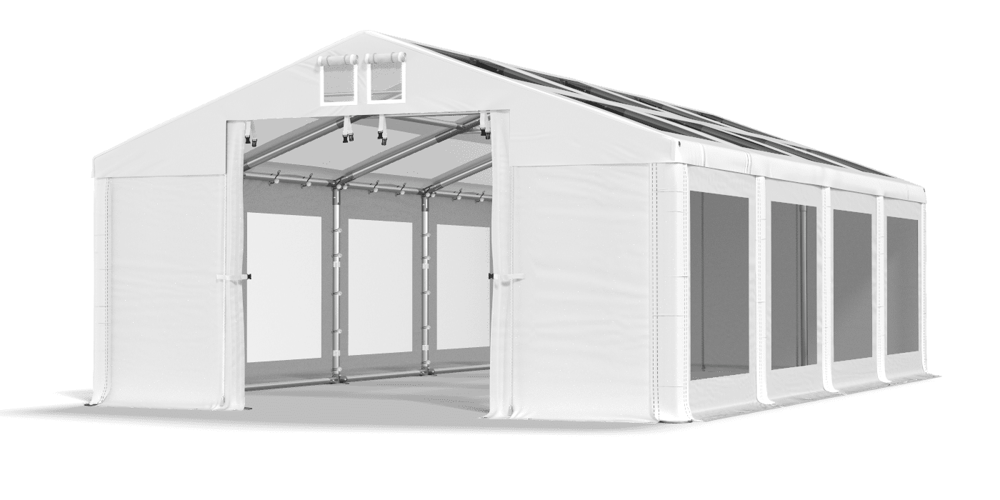 Ingresso tenda aperto