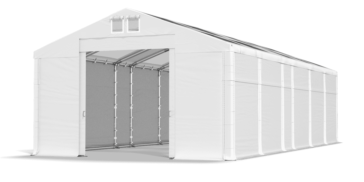 Ingresso tenda aperto