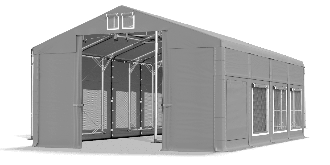 Namiot brama otwarta