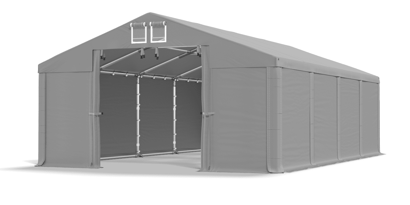 Ingresso tenda aperto