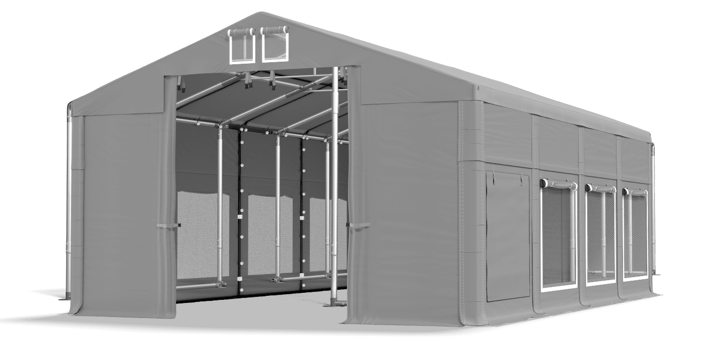 Namiot brama otwarta