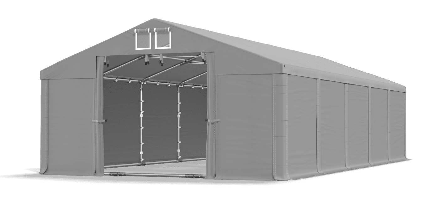 Ingresso tenda aperto