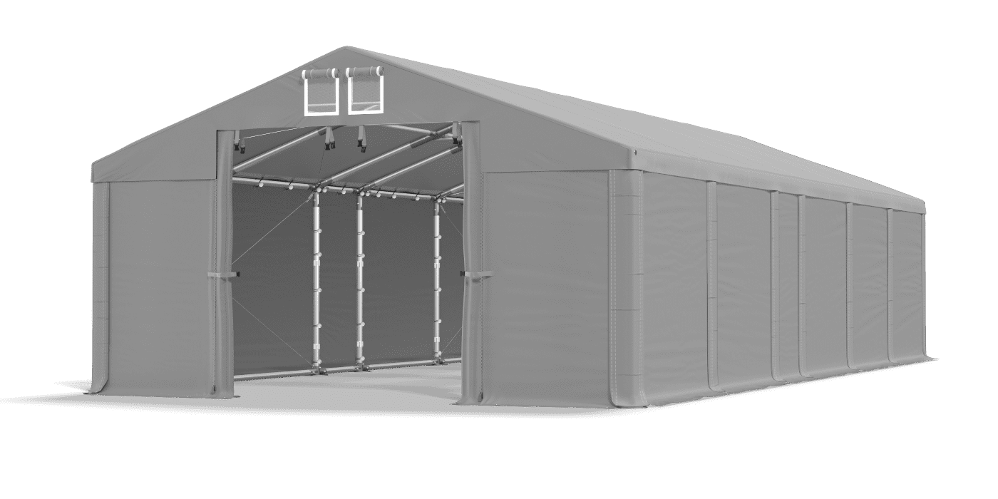 Ingresso tenda aperto