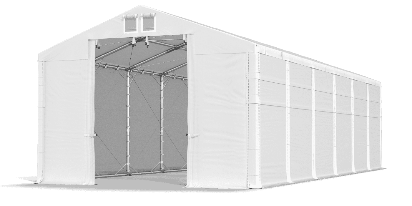 Ingresso tenda aperto