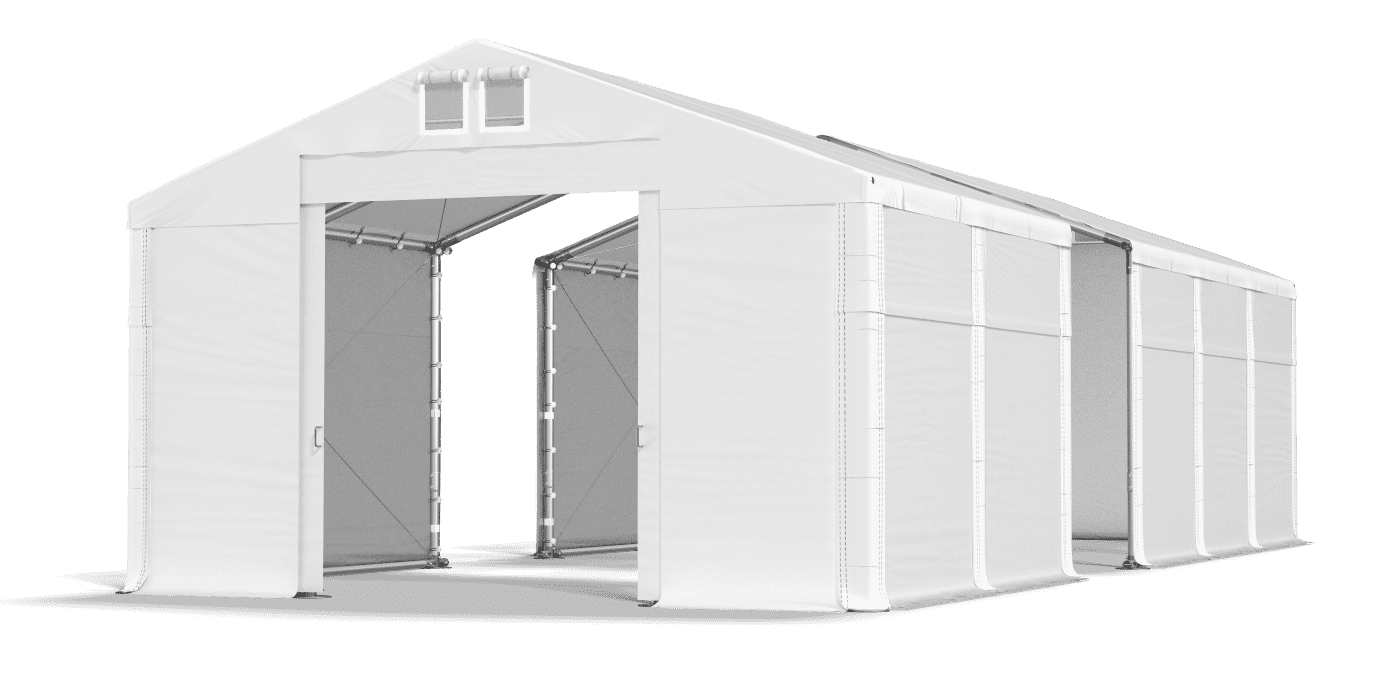 Ingresso tenda aperto