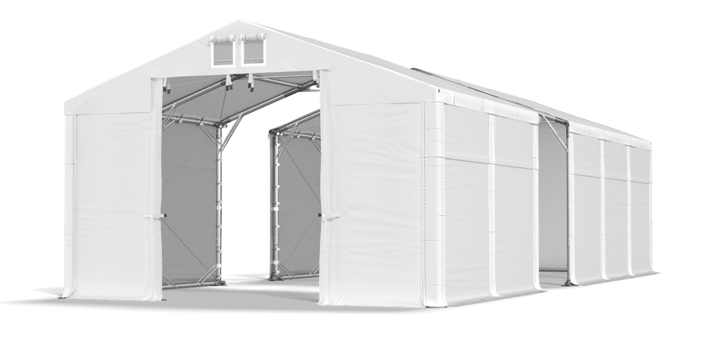 Ingresso tenda aperto